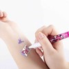 Trendhaus Tatuiruočių kūryba – Geliniai rašikliai – Blizgesys (3 vnt., 2 dizainai) ( TH959454 )