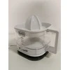 Sulčiaspaudė Ecost prekė po grąžinimo Juodas &amp; Decker - BXCJ25E Citrus Juicer 25 Plastic 350 ml Baltas (Atnaujinta)