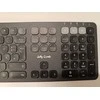 Ecost prekė po grąžinimo, Bluetooth klaviatūra, 3 kanalų daugiafunkcinė belaidė klaviatūra su pilno (Atnaujinta)