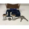 Ecost prekė po grąžinimo Bricard 811900 cilindro užraktas apvalus rutulys 39,5 cm dvigubas chromas (Atnaujinta)