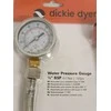 Ecost prekė po grąžinimo Dickie Dyer Vandens slėgio matuoklis 010 Bar 3/4" BSP vyriškas sriegis 8847 (Atnaujinta)
