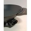 Ecost prekė po grąžinimo, Domo Do-8708W didelis juodas aliuminio elektrinis Wok 5 l (Atnaujinta)