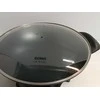 Ecost prekė po grąžinimo, Domo Do-8708W didelis juodas aliuminio elektrinis Wok 5 l (Atnaujinta)