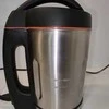 Ecost prekė po grąžinimo, Domo DO498BL Sriubos virimo aparatas, nerūdijantis metalas, 1,6 l, juodas (Atnaujinta)