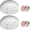 Ecost prekė po grąžinimo ELRO FS180521M 2 vnt. Smoke Alarm with Magnet Mounting 5 Year Baterija and C (Atnaujinta)