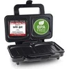 Sumuštinių keptuvas Ecost prekė po grąžinimo Emerio XXL Sandwichtoaster für alle Toastgrößen geeignet, BPA frei, große M (Atnaujinta)