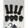Ecost prekė po grąžinimo Emuca 2022517 baldų kojos, baldų pėdos, pagamintos iš juodo plastiko, 4 reg (Atnaujinta)
