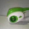 Ecost prekė po grąžinimo Girmi GT02 R?pe Rechargeable, 12W, 2 Patin ? Roulettes INOX, Blanc/Vert (Atnaujinta)