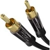 Ecost prekė po grąžinimo, KabelDirekt 799422539808 garso kabelis 3 m RCA Juoda (Atnaujinta)