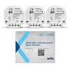 Ecost prekė po grąžinimo Nexentro 57008099 iš 3 Zigbee 3.0 ritininių užraktų jungiklio su diegimo ku (Atnaujinta)