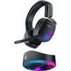 Ecost prekė po grąžinimo Roccat Syn Max Air - Belaidis RGB žaidimų ausines su 3D garsu ir dokavimo s (Atnaujinta)