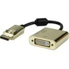 Ecost prekė po grąžinimo ROLINE GOLD 4K DPDVI adapteris Active v1.2 DP ST DVI BU, mažmeni (Atnaujinta)