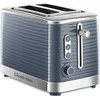 Skrudintuvas Ecost prekė po grąžinimo Russell Hobbs Inspire Toaster, Pilkas, 2 Extra Wide Toast Slots, incl. Bread (Atnaujinta)