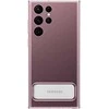 Dėklas Ecost prekė po grąžinimo Samsung Clear Standing Cover, Išmanusis telefonas Cover EF-JS908 for Galaxy S22 Ultr (Atnaujinta)