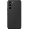 Ecost prekė po grąžinimo Samsung silikoninis telefono dėklas Galaxy S22 5G, juodas (Atnaujinta)