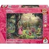 Ecost prekė po grąžinimo Schmidt Spiele 59474 Thomas Kinkade, Disney, Miegančioji gražuolė, 1.000 da (Atnaujinta)