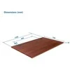 Ecost prekė po grąžinimo, Stalviršis (LMDP) Up Up, tamsaus riešuto 1200x750mm (Atnaujinta)