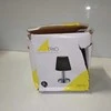 Ecost prekė po grąžinimo Trio Leuchten 599600101 stalo lemputė, matinis nikelis su audini (Atnaujinta)
