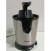 Sulčiaspaudė Ecost prekė po grąžinimo Tristar CP-3002 Citrus Juicer, 85 Watt, 2 Cones, Pulp Filter, Juodas/Stainle (Atnaujinta)