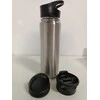 Gertuvė Ecost prekė po grąžinimo Vinsun Stainless Steel Drinking Bottle 750 ml - 3 Lids - Leak-Proof, Suitab (Atnaujinta)
