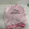 Pink Ecost prekė po grąžinimo Smiffys moteriškas karnavalinis kostiumas „Rožinė Ladies“ striukė iš „Grease“ (Atnaujinta)