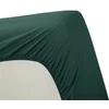 Ambiante Cotton Uni HL Dark Žalias paklodė su guma Čiužinio dydis - 160x200 cm