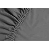 Ambiante Jersey HL Anthracite Paklodė su guma Čiužinio dydis - 120x200 cm