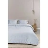 Ambiante Medvilnės patalynės komplektas Cotton Uni Light Mėlyna Pagalvės matmenys - 50x70 cm, Antklodės matmenys - 200x220 cm