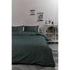 Ambiante Patalynės komplektas Cotton Uni Dark Žalias Pagalvės matmenys - 50x70 cm, Antklodės matmenys - 240x220 cm