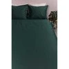 Ambiante Patalynės komplektas Cotton Uni Dark Žalias Pagalvės matmenys - 50x70 cm, Antklodės matmenys - 240x220 cm