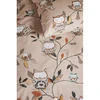 Beddinghouse Medvilninis vaikiškas pagalvės užvalkalas Owlsome Rožinė Pagalvės matmenys - 40x60 cm