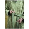 Chalatas Pip Studio Jasmin Jacquard Žalias Chalato dydis - XL