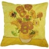 Dekoratyvinė pagalvė Van Gogh Museum Sunflower Geltona Pagalvės matmenys - 45x45 cm