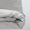 Fejos Namai EXCLUSIVE Sidabrinis PREMIUM satino patalynės komplektas Pagalvės matmenys - 50x70 cm, Antklodės matmenys - 200x220 cm