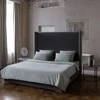 Fejos Namai KING ASH Žalias Satino patalynės komplektas Pagalvės matmenys - 50x70 cm, Antklodės matmenys - 140x200 cm
