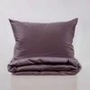 Fejos Namai PREMIUM satino pagalvės užvalkalas PURPLE RAIN Pagalvės matmenys - 40x60 cm