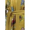 Van Gogh Kimono Partout des Fleurs Gold Chalato dydis - L/XL