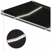 Automatinė markizė su LED/vėjo jutikliu, antracito, 300x250cm