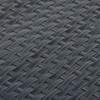 Balkono pertvara, antracito spalvos, 500x100cm, poliratanas
