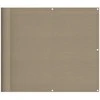 Balkono pertvara, taupe, 90x800cm, 100% oksfordo poliesteris