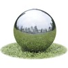 Baseino fontanas-sfera su LED, 3d., nerūd. plienas