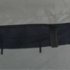 Bimini viršaus stogelis su sienomis, 243x(185-198)x137cm