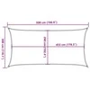 Burė nuo saulės, smėlio, 5x3m, 100% oksfordo poliesteris