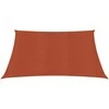 Burė nuo saulės, terakota spalvos, 3,6x3,6m, HDPE, 160g/m²
