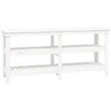 Darbastalis, baltas, 181x50x80cm, pušies medienos masyvas