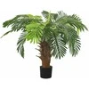 Dirbtinis paprastasis cikas su vazonu, žalias, 90 cm