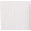 Dvipusė sodo tvora, 90x300cm, baltos spalvos