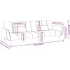 Dvivietė sofa-lova su dvejomis pagalvėmis, juoda, aksomas