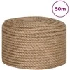 Džiuto virvė, 50m ilgio, 10mm storio
