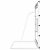 Futbolo atšokimo sienelė, balta/juoda, 184x61x123cm, plienas/PE